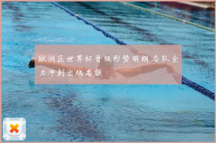 欧洲区世界杯晋级形势明朗 各队全力冲刺出线名额