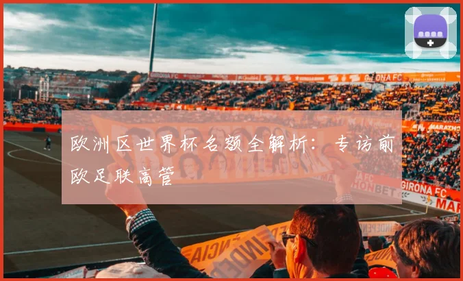 欧洲区世界杯名额全解析：专访前欧足联高管