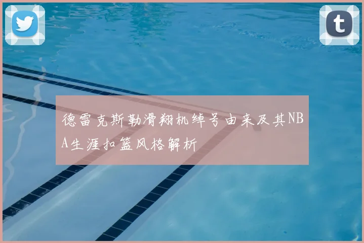 德雷克斯勒滑翔机绰号由来及其NBA生涯扣篮风格解析